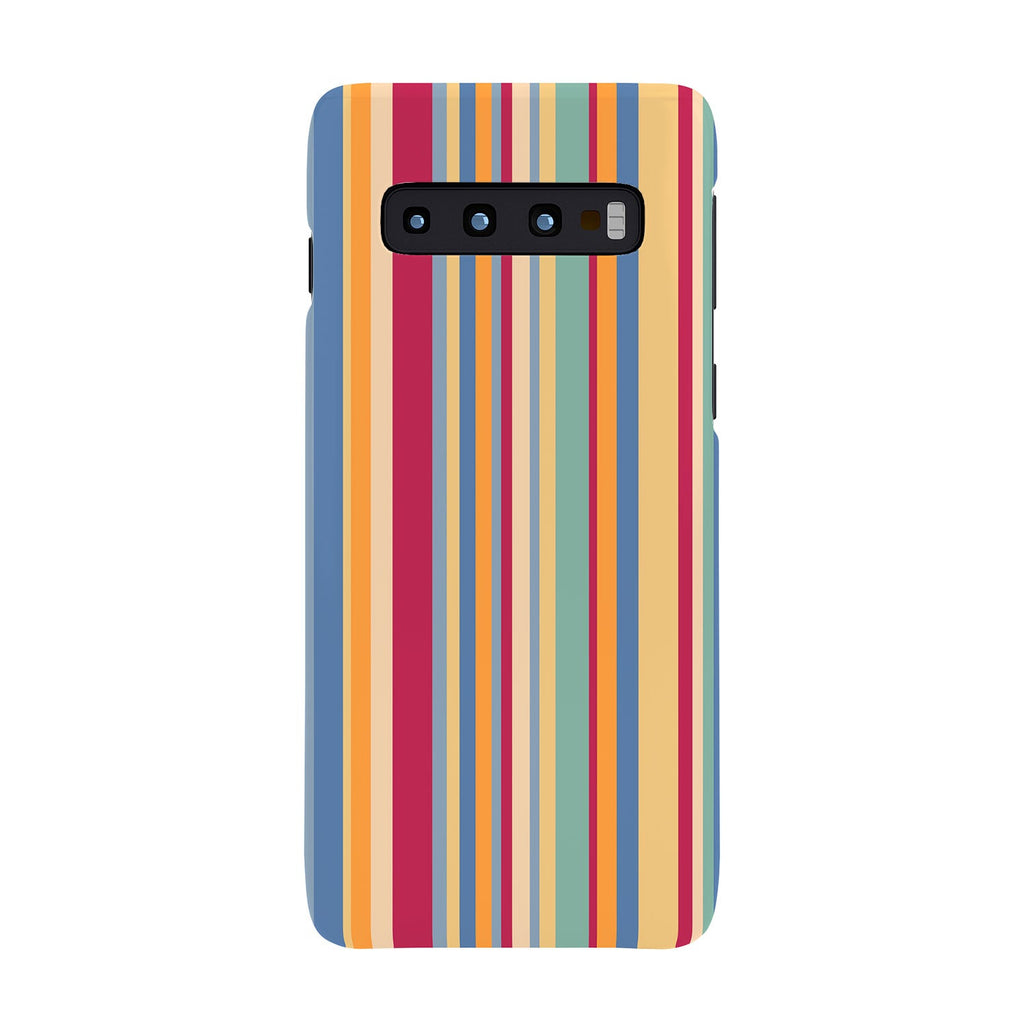 Colour Poems Classic Retro Stripes I Phone Case
