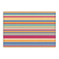 Colour Poems Classic Retro Stripes I Outdoor Rug