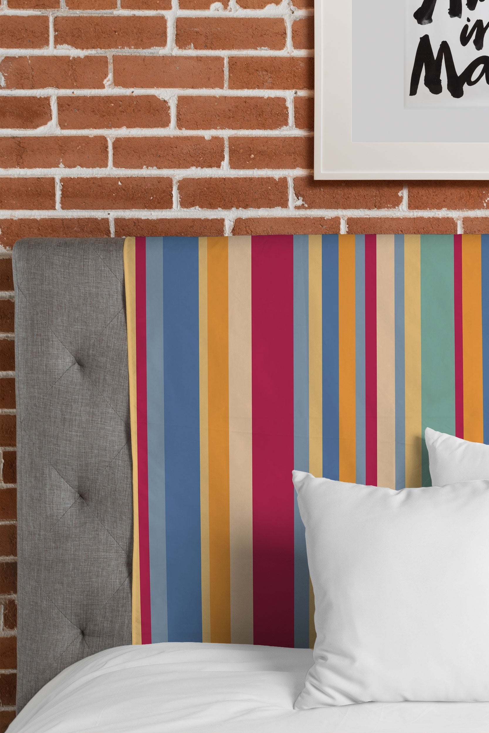 Colour Poems Classic Retro Stripes I Tapestry
