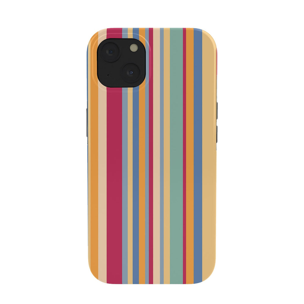 Colour Poems Classic Retro Stripes I Phone Case