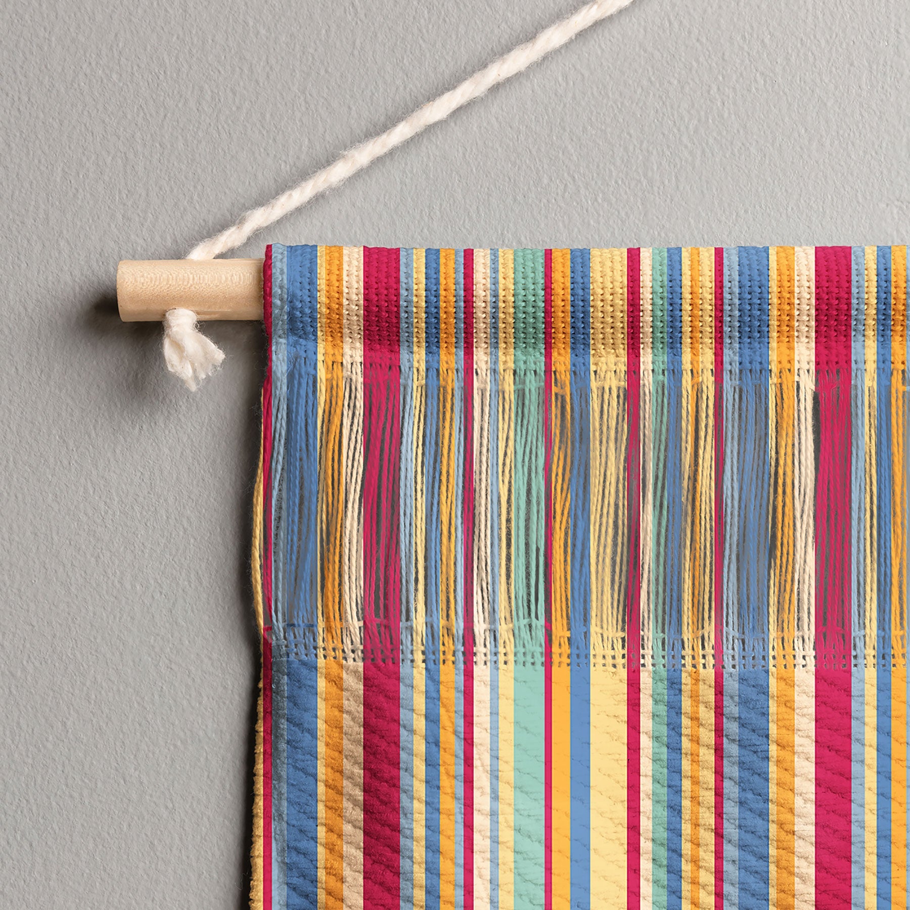 Colour Poems Classic Retro Stripes I Wall Hanging Landscape