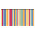 Colour Poems Classic Retro Stripes I Desk Mat