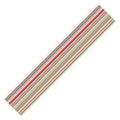 Colour Poems Classic Retro Stripes I Table Runner