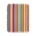 Colour Poems Classic Retro Stripes I Throw Blanket