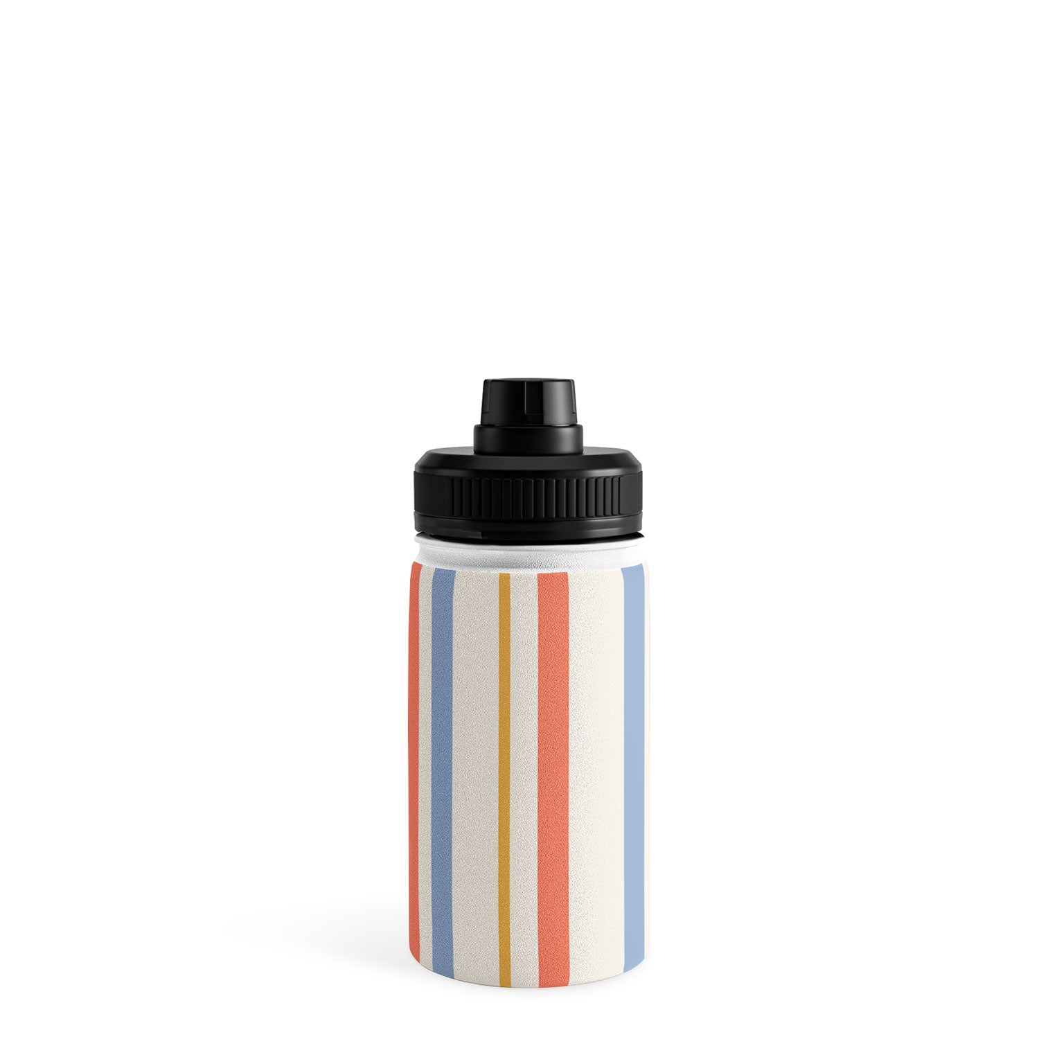 Colour Poems Classic Retro Stripes III Water Bottle