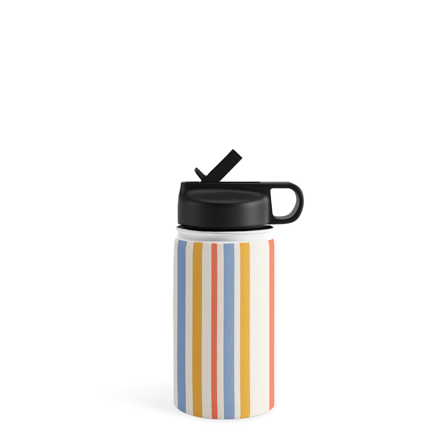 Colour Poems Classic Retro Stripes III Water Bottle