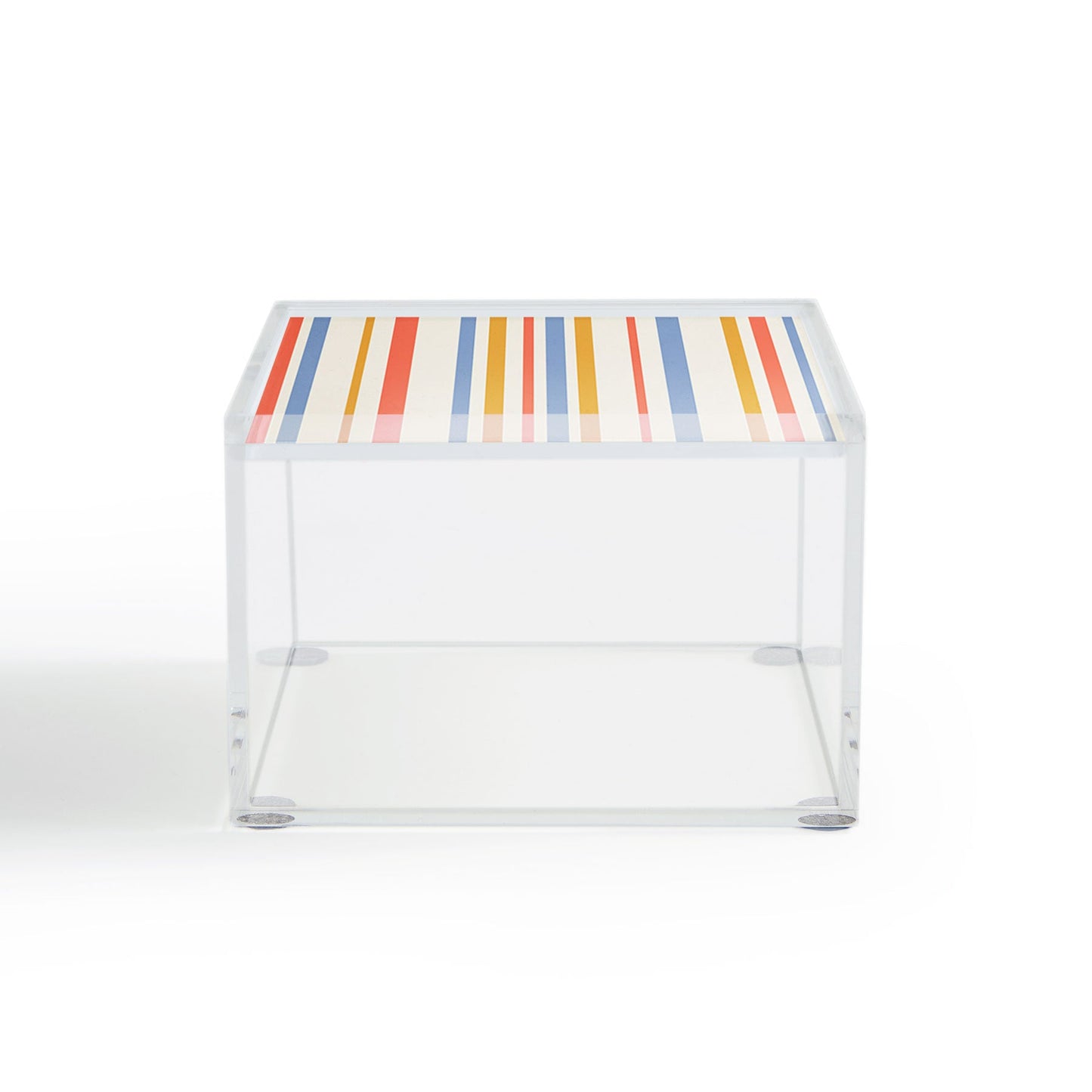 Colour Poems Classic Retro Stripes III Acrylic Box
