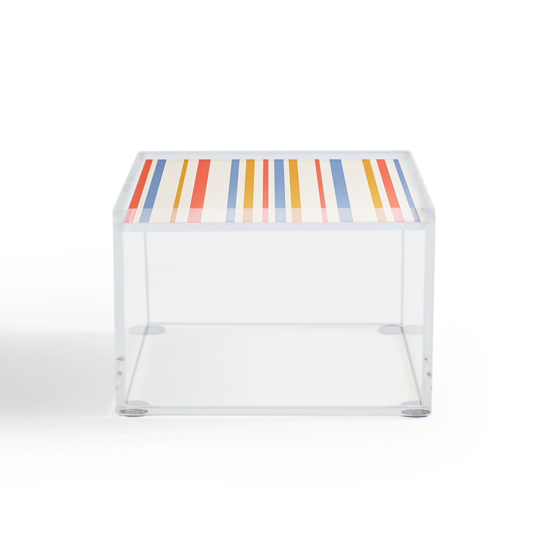 Colour Poems Classic Retro Stripes III Acrylic Box