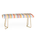 Colour Poems Classic Retro Stripes III Bench
