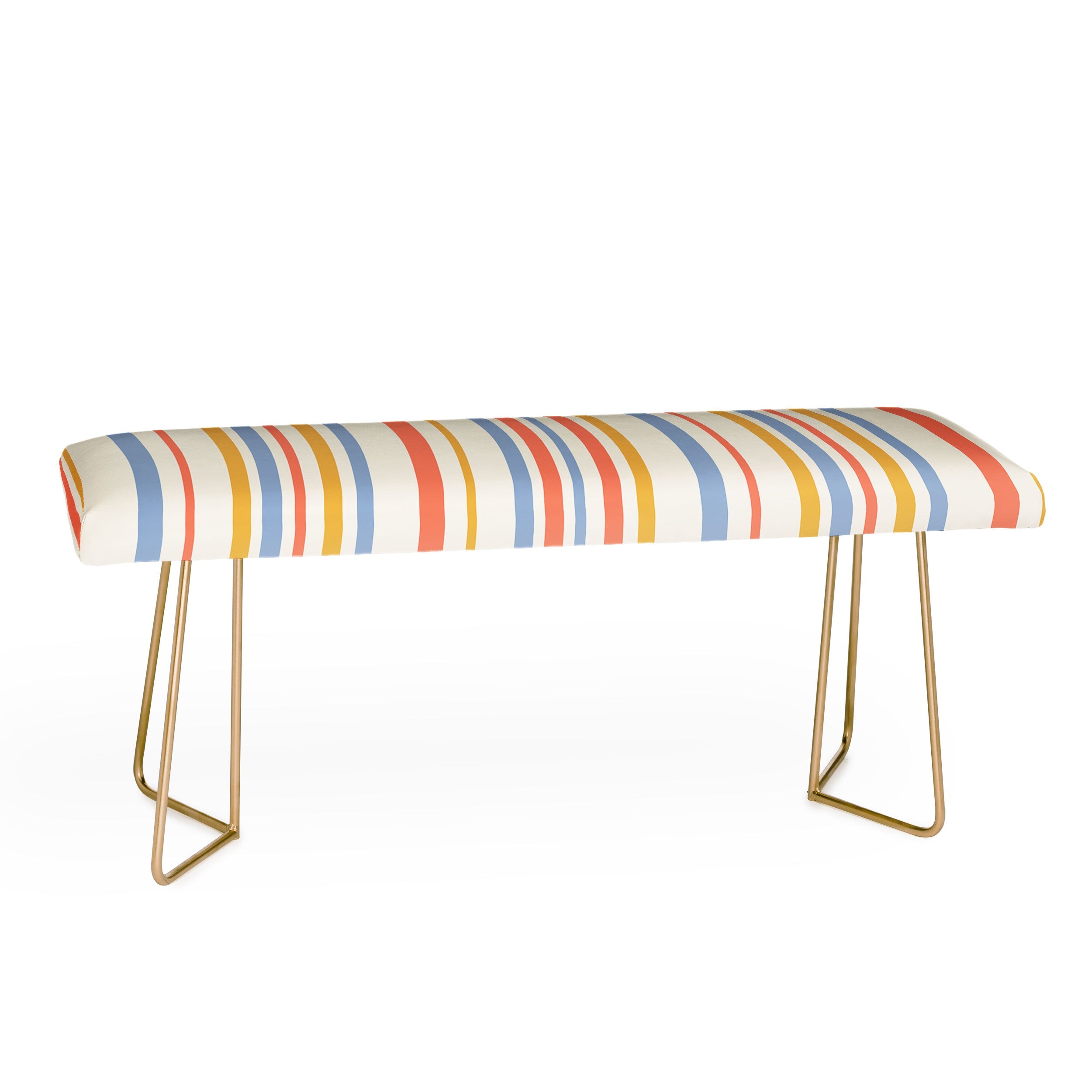 Colour Poems Classic Retro Stripes III Bench