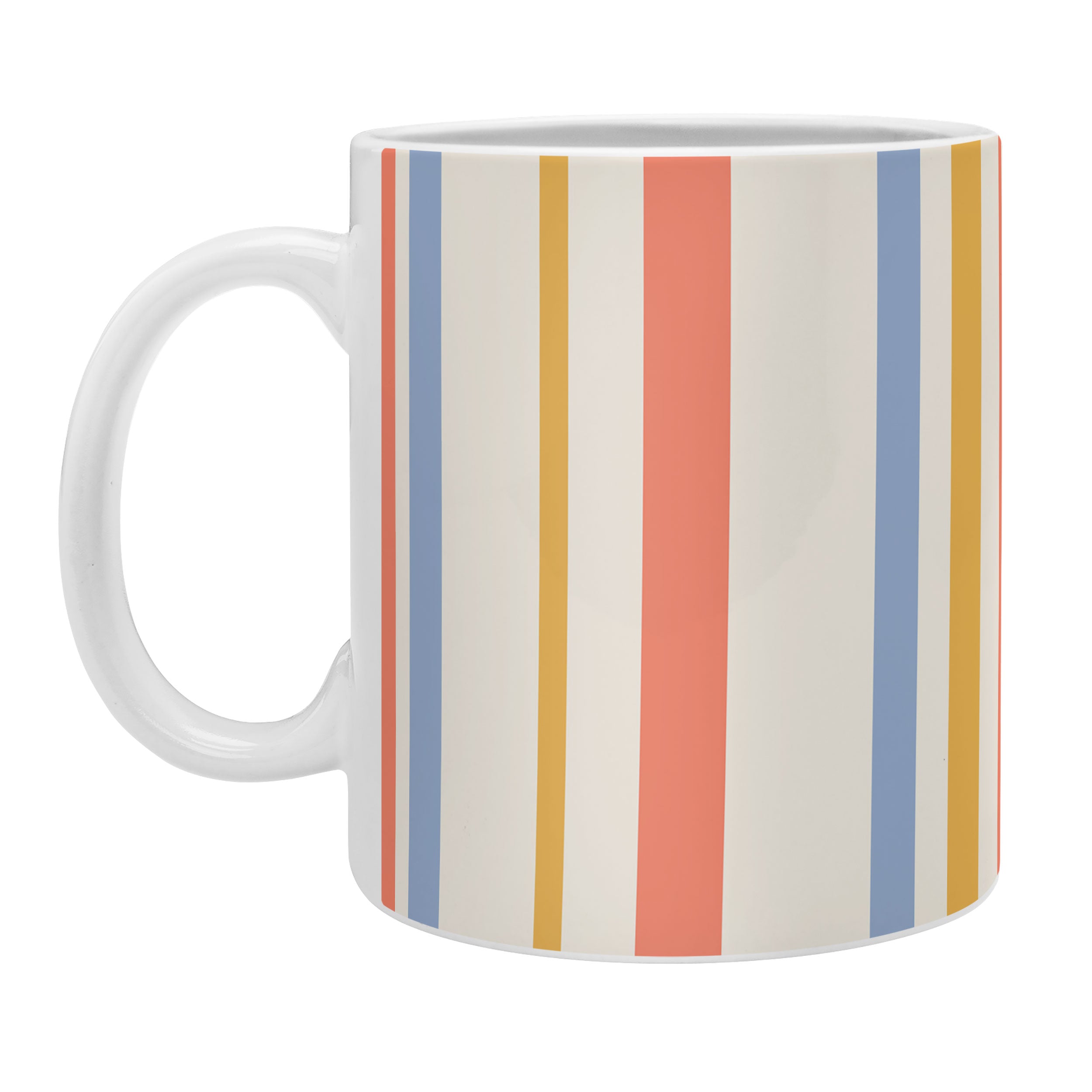 Colour Poems Classic Retro Stripes III Coffee Mug