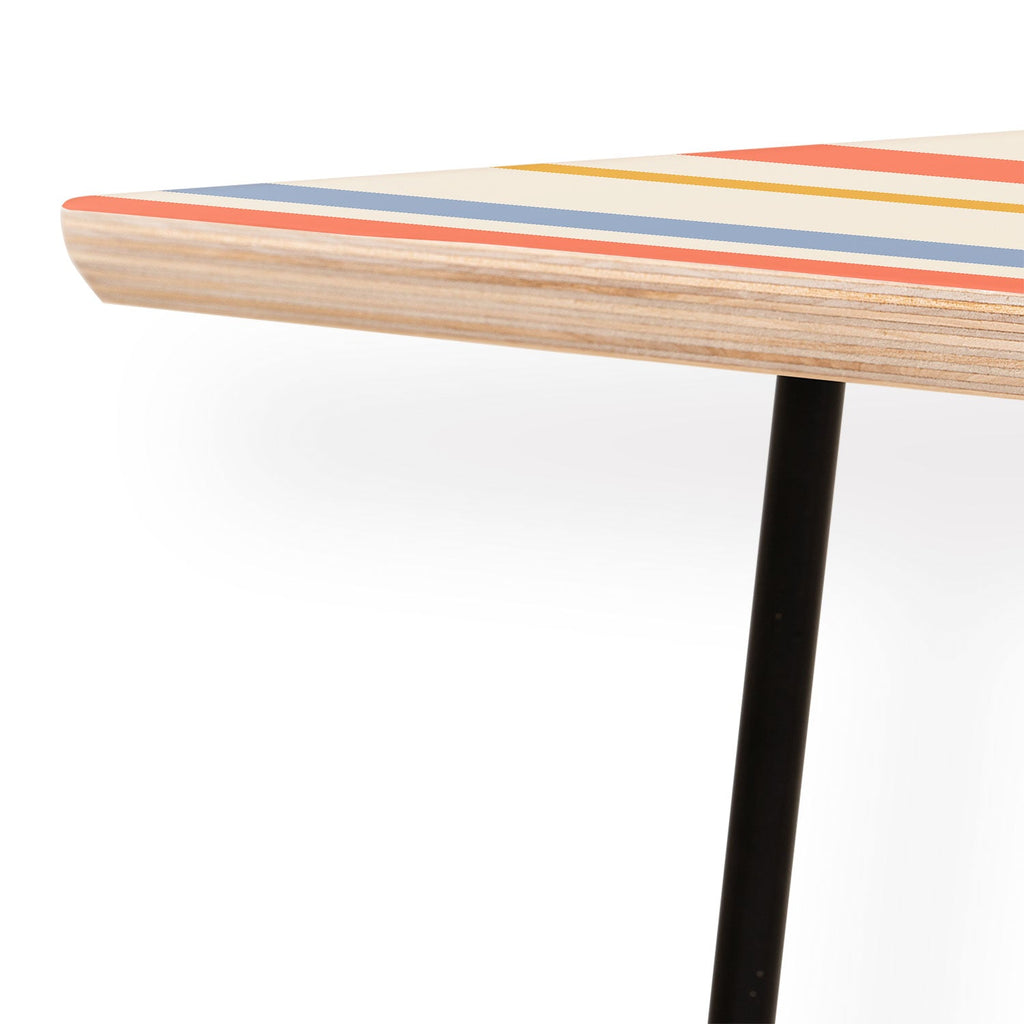 Colour Poems Classic Retro Stripes III Coffee Table