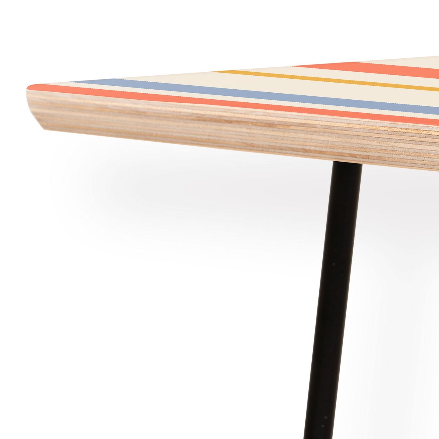 Colour Poems Classic Retro Stripes III Coffee Table