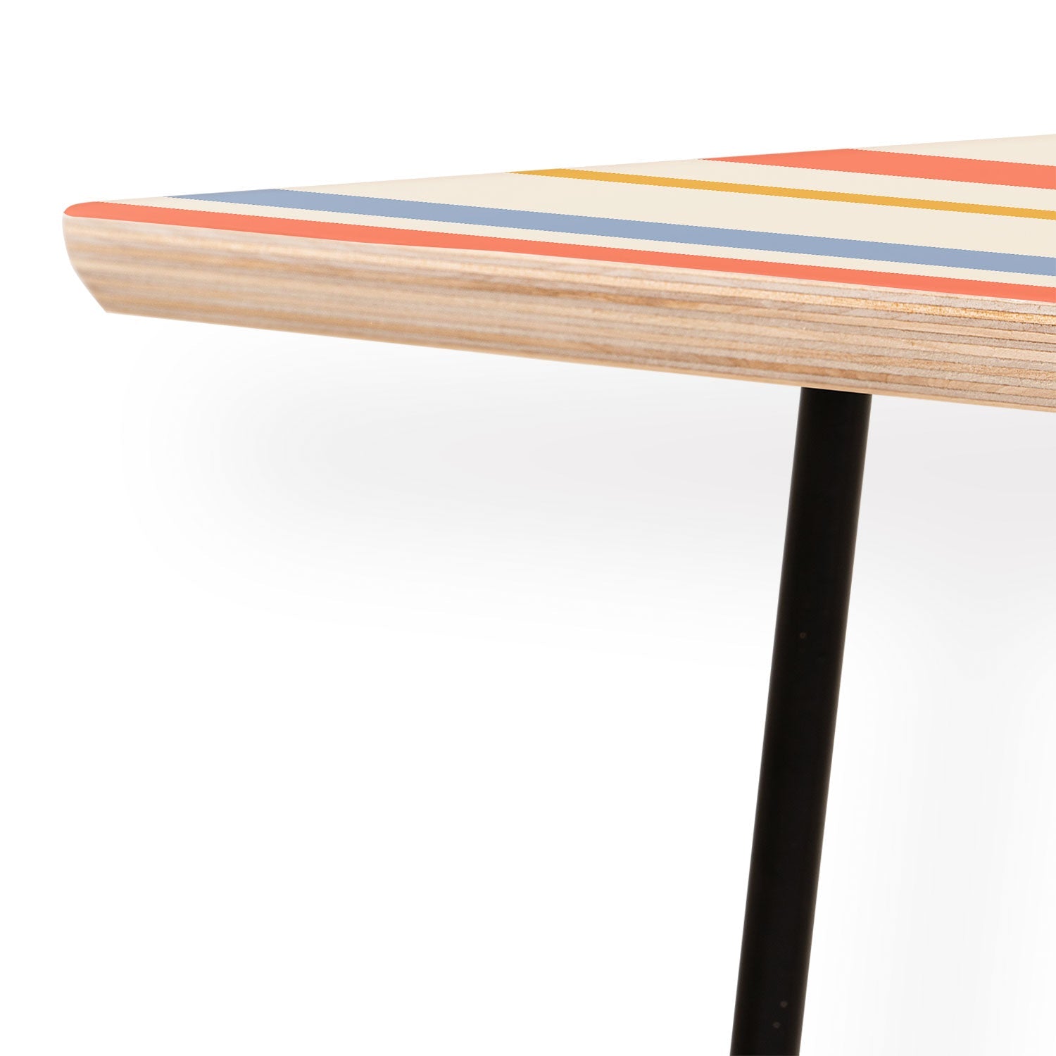 Colour Poems Classic Retro Stripes III Coffee Table