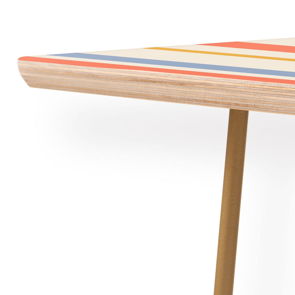 Colour Poems Classic Retro Stripes III Coffee Table