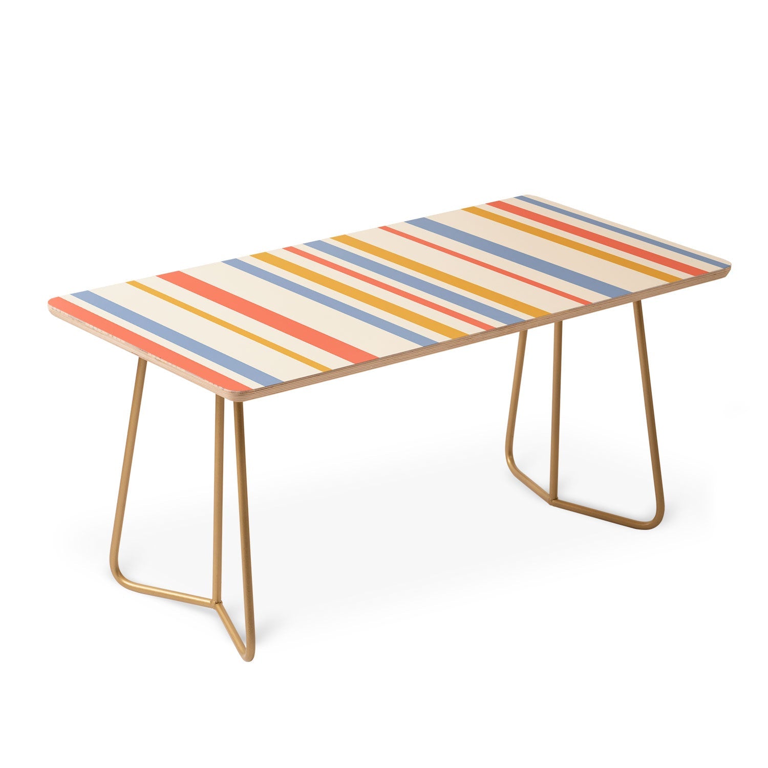 Colour Poems Classic Retro Stripes III Coffee Table