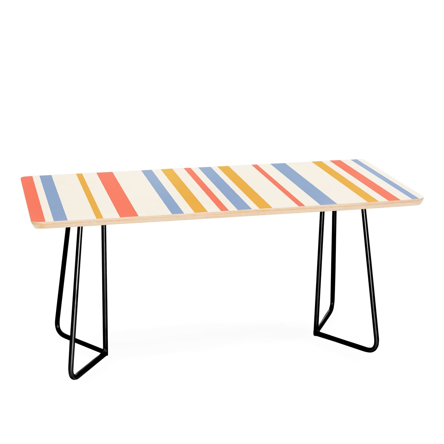 Colour Poems Classic Retro Stripes III Coffee Table