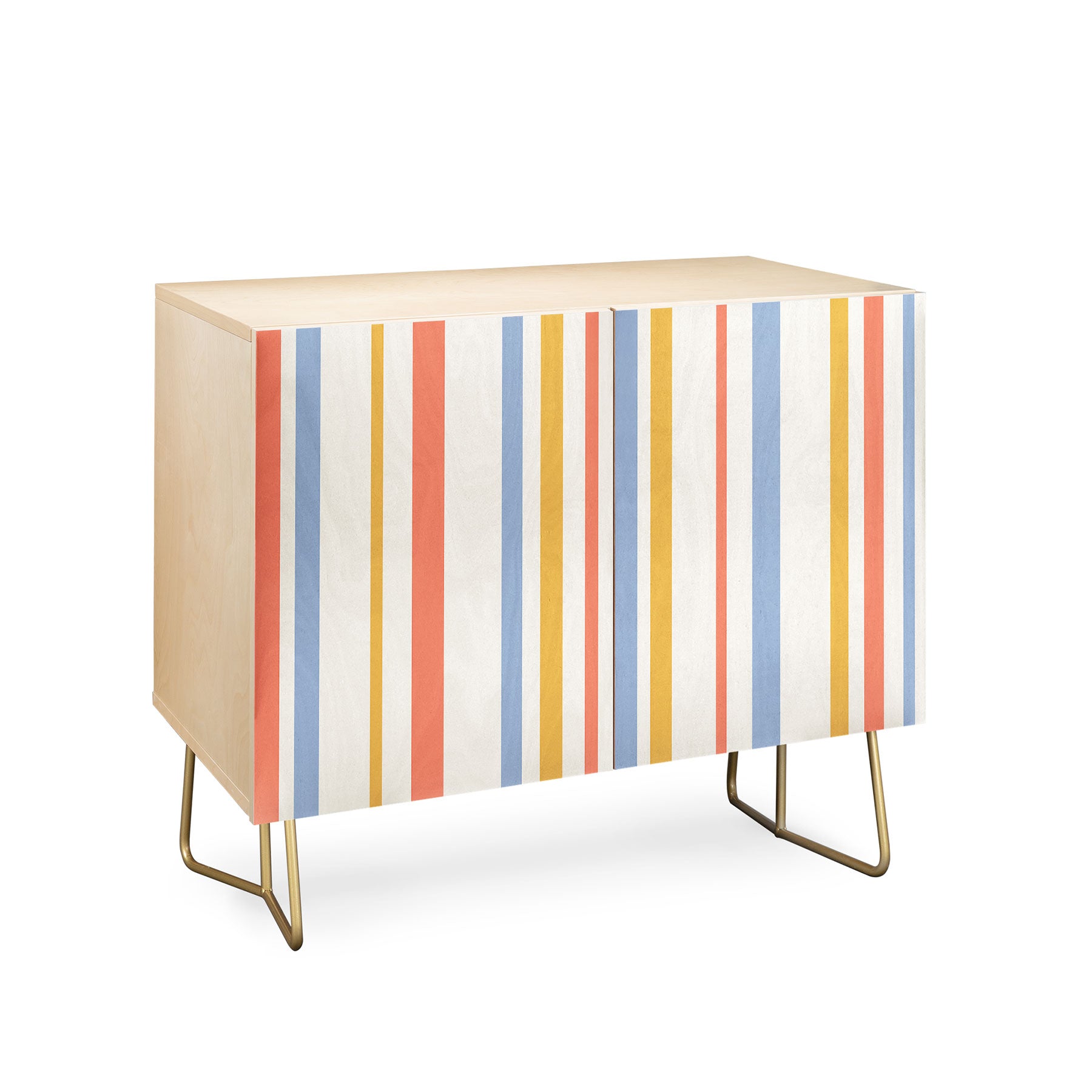 Colour Poems Classic Retro Stripes III Credenza