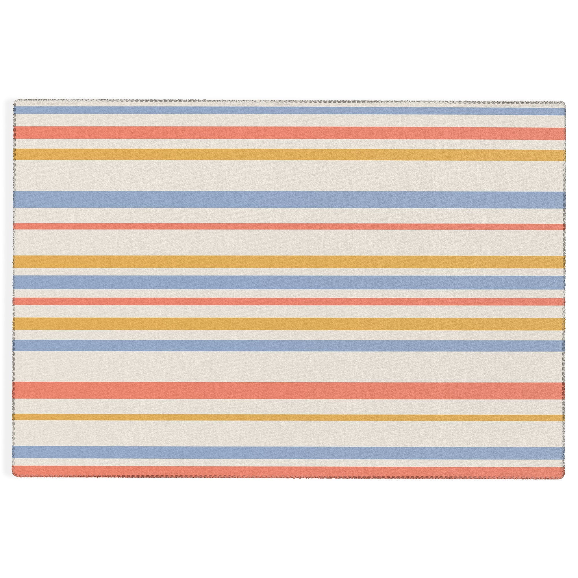Colour Poems Classic Retro Stripes III Outdoor Rug