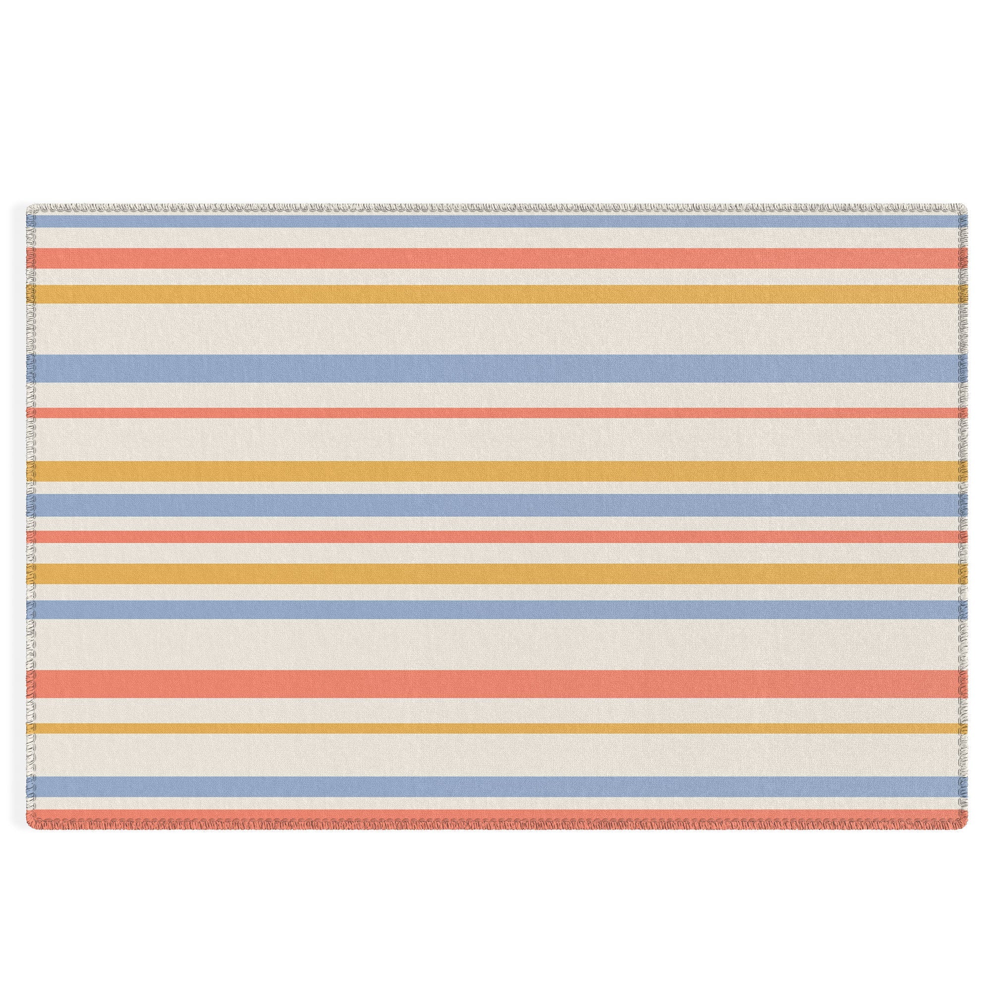 Colour Poems Classic Retro Stripes III Outdoor Rug
