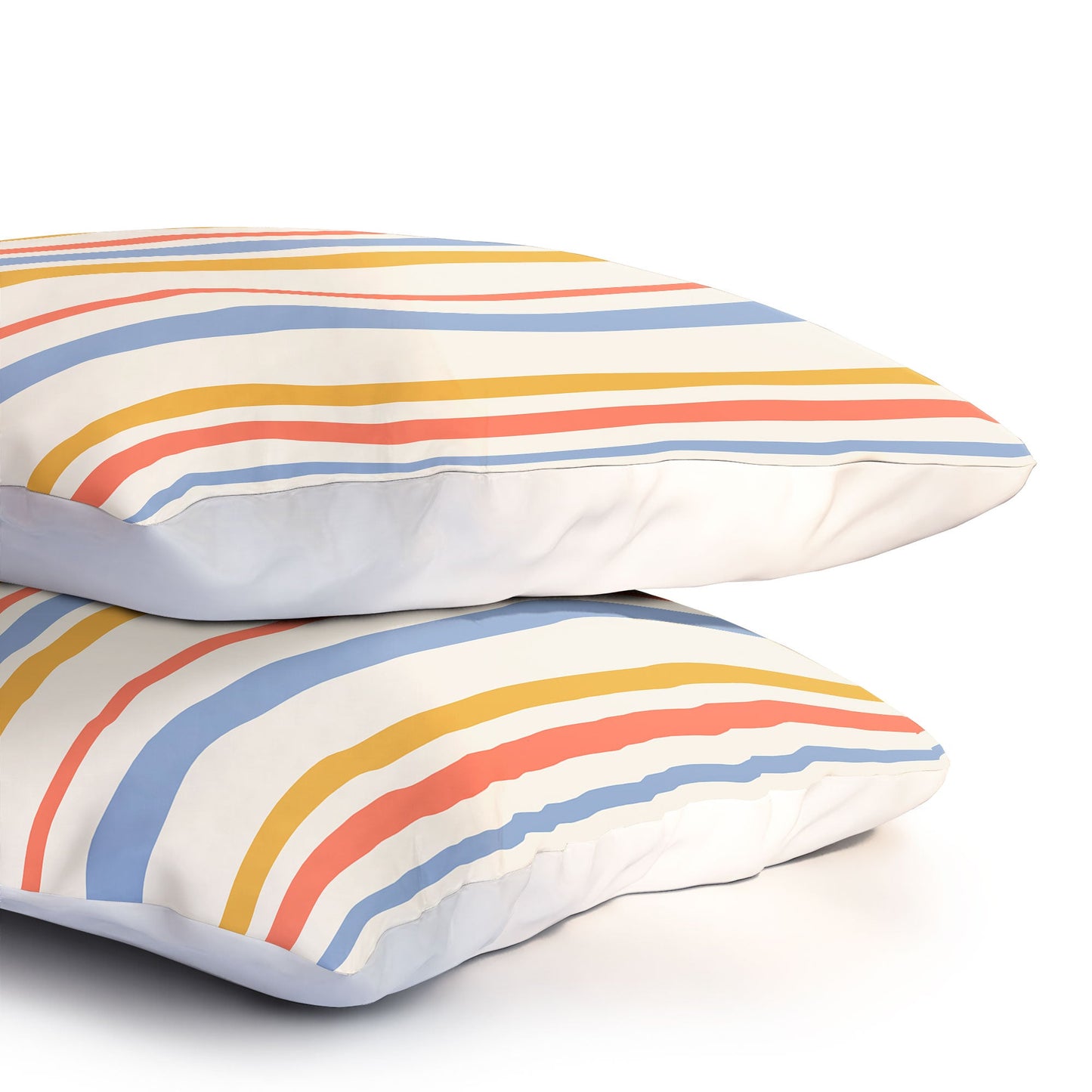 Colour Poems Classic Retro Stripes III Pillow Shams
