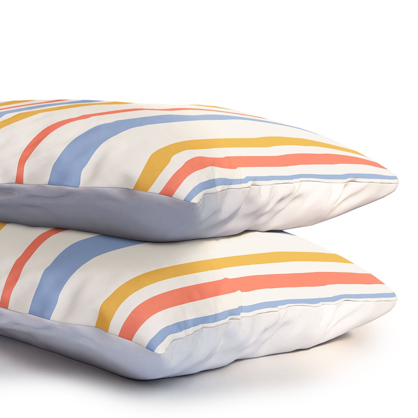 Colour Poems Classic Retro Stripes III Pillow Shams