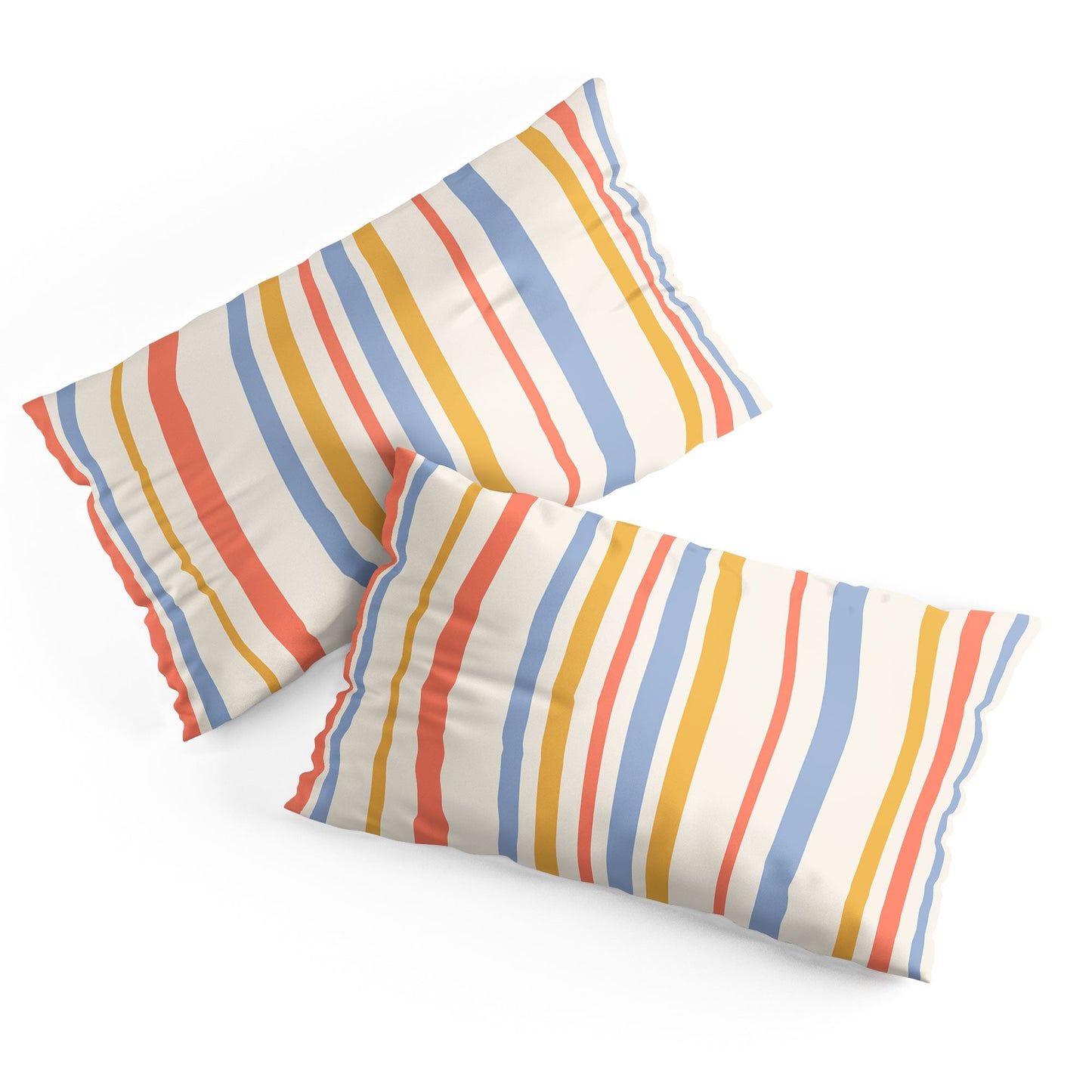 Colour Poems Classic Retro Stripes III Pillow Shams
