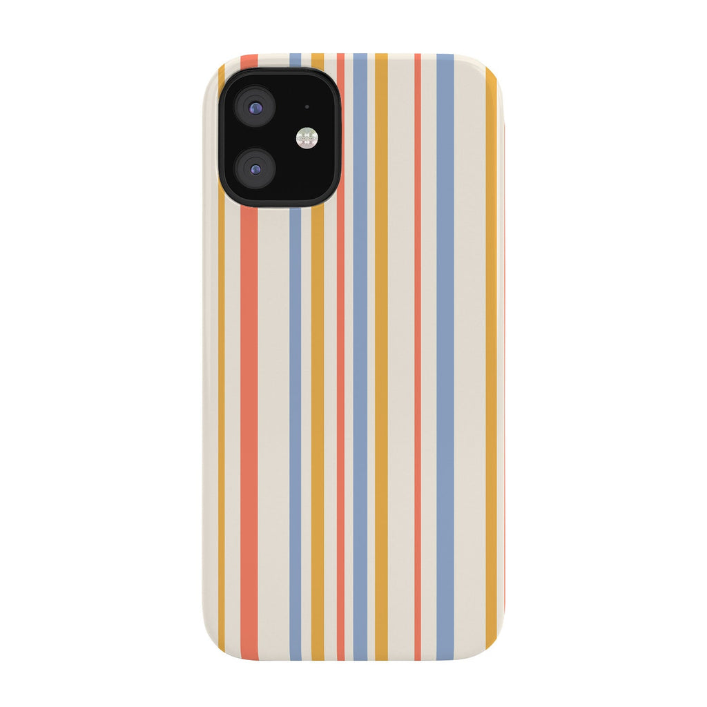 Colour Poems Classic Retro Stripes III Phone Case