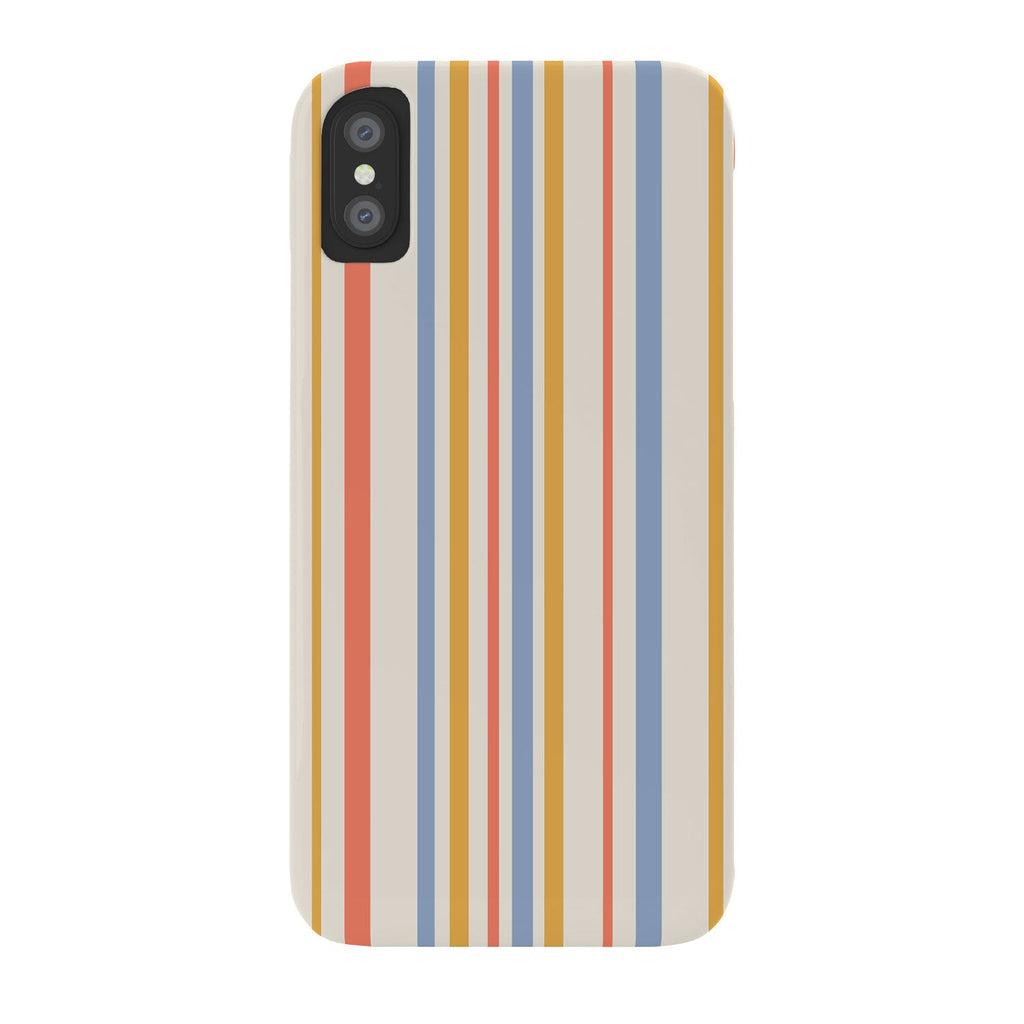 Colour Poems Classic Retro Stripes III Phone Case