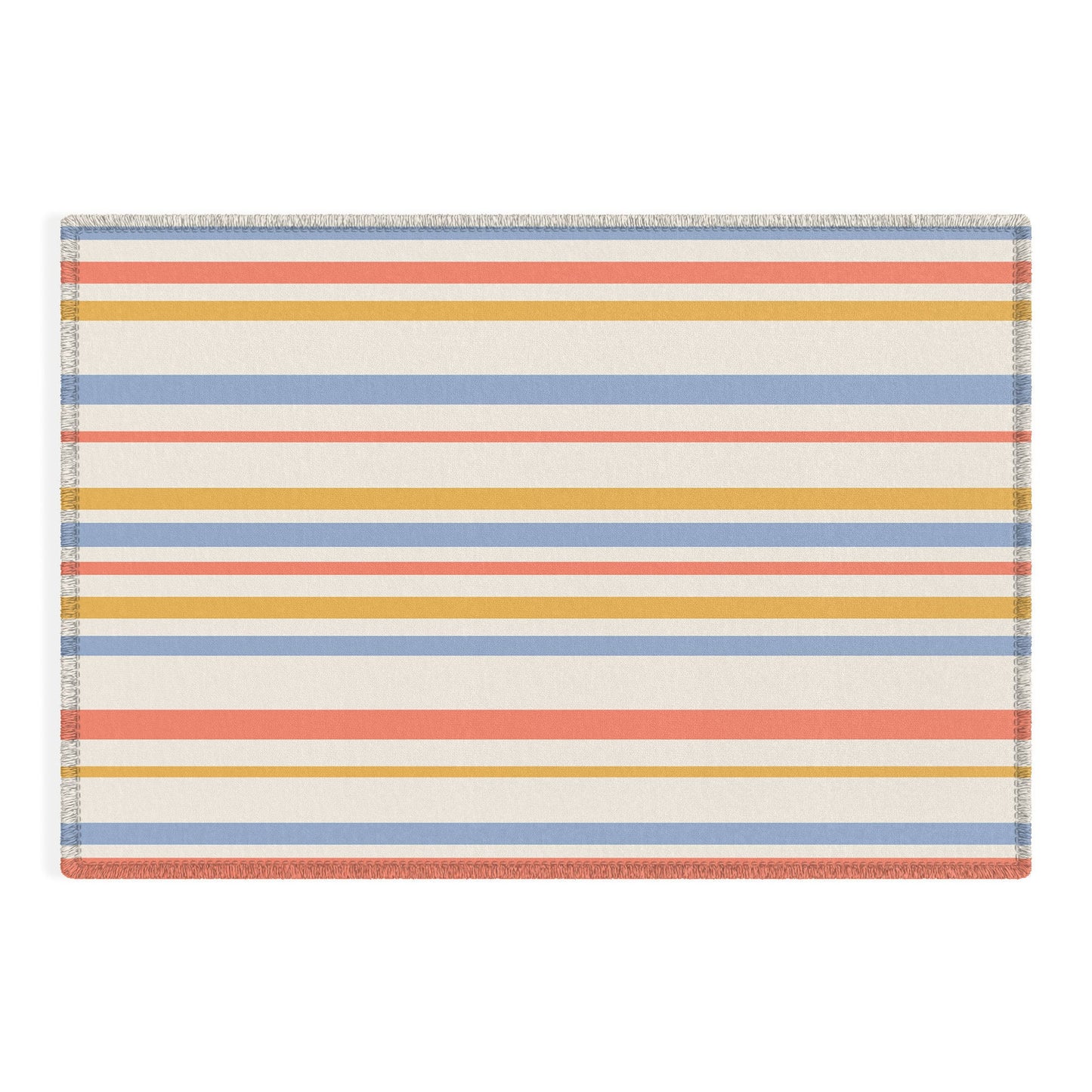 Colour Poems Classic Retro Stripes III Outdoor Rug