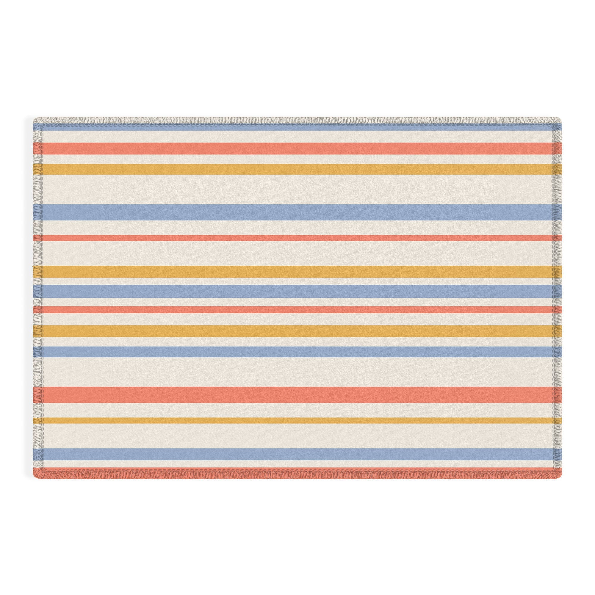 Colour Poems Classic Retro Stripes III Outdoor Rug