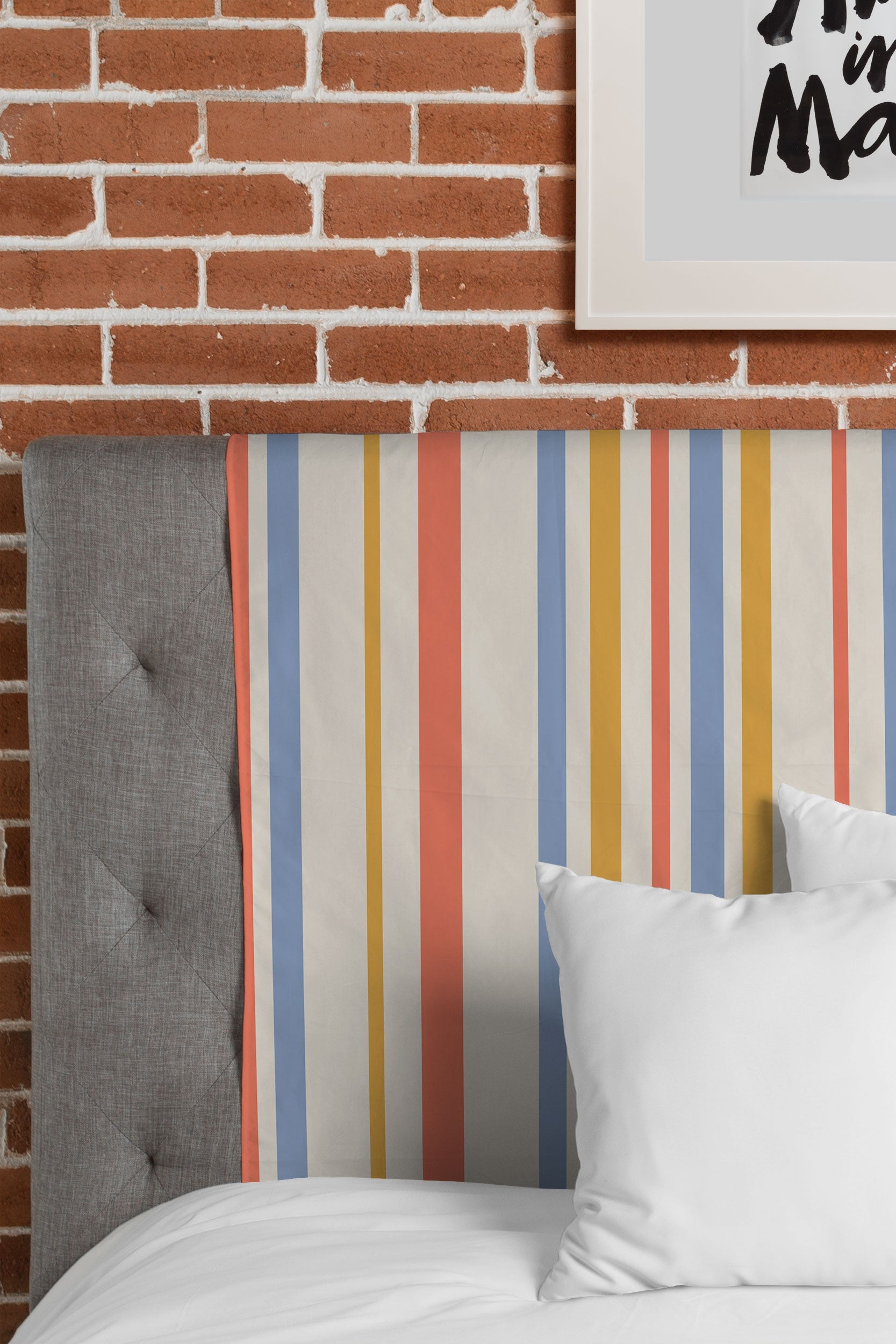 Colour Poems Classic Retro Stripes III Tapestry