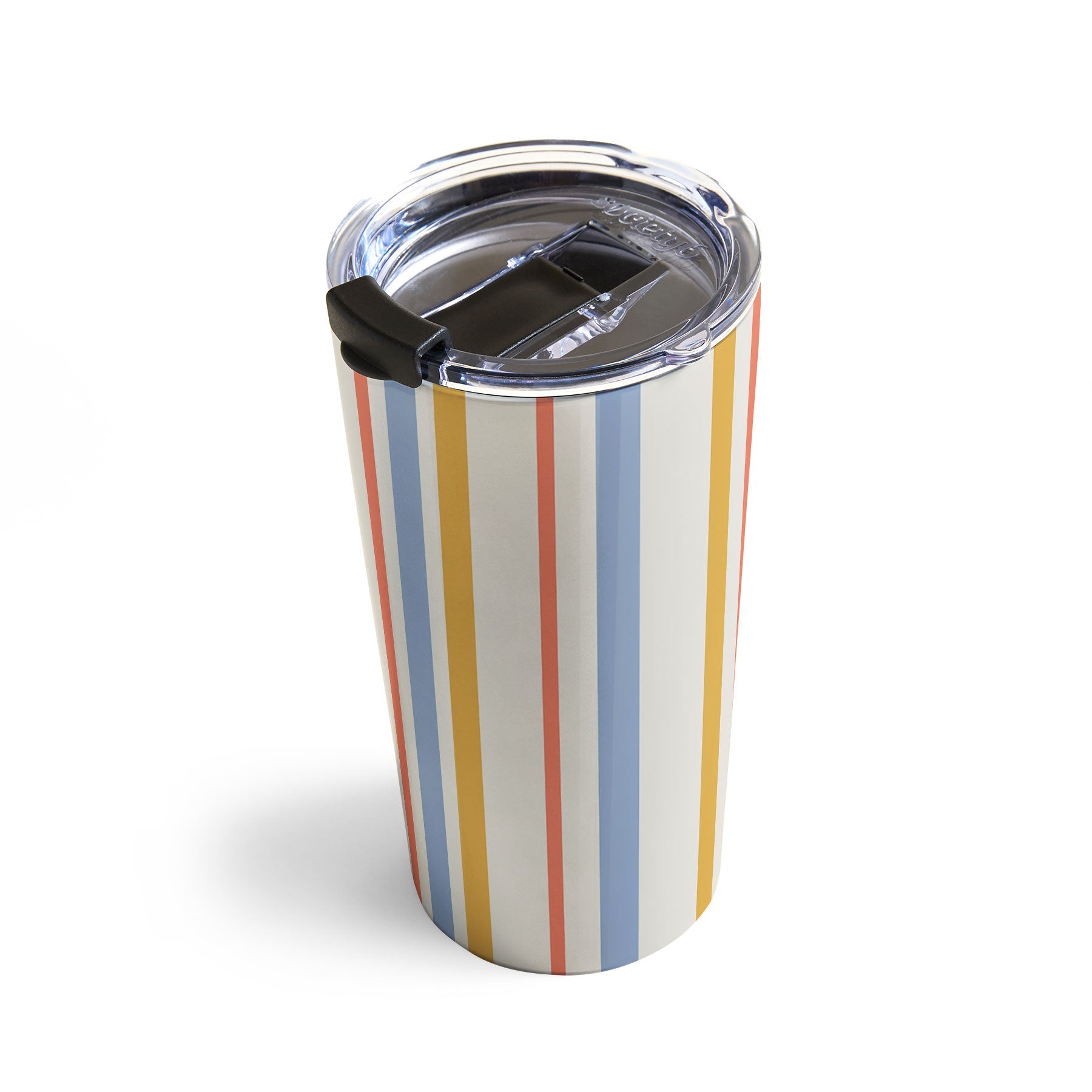 Colour Poems Classic Retro Stripes III Travel Mug