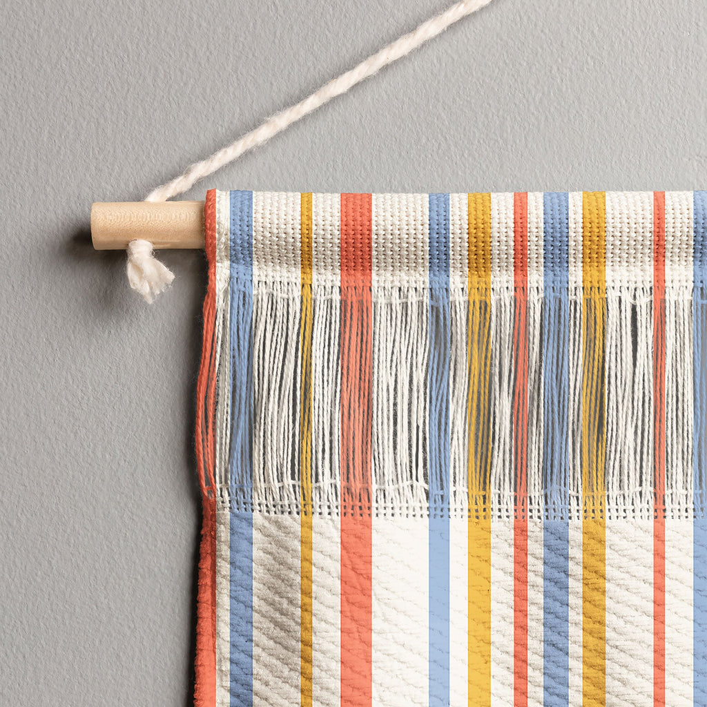 Colour Poems Classic Retro Stripes III Wall Hanging Portrait