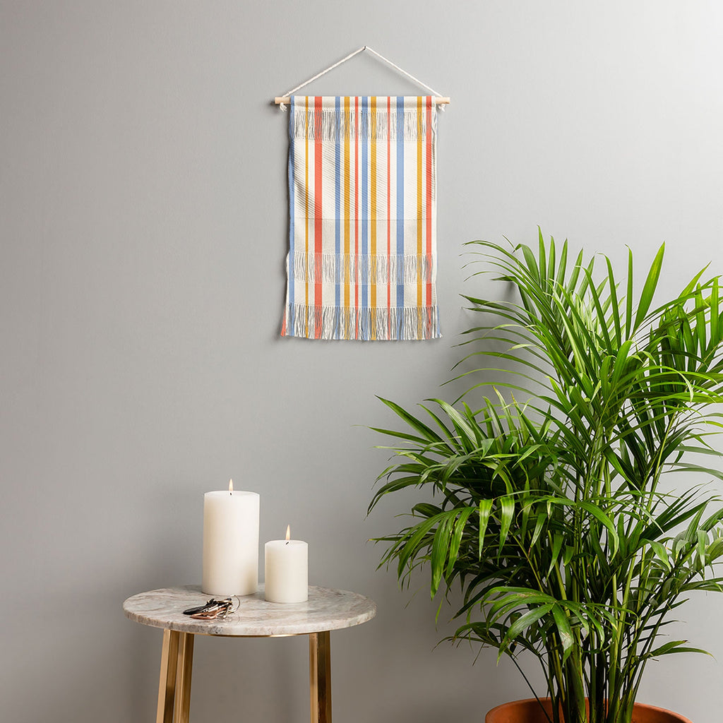 Colour Poems Classic Retro Stripes III Wall Hanging Portrait