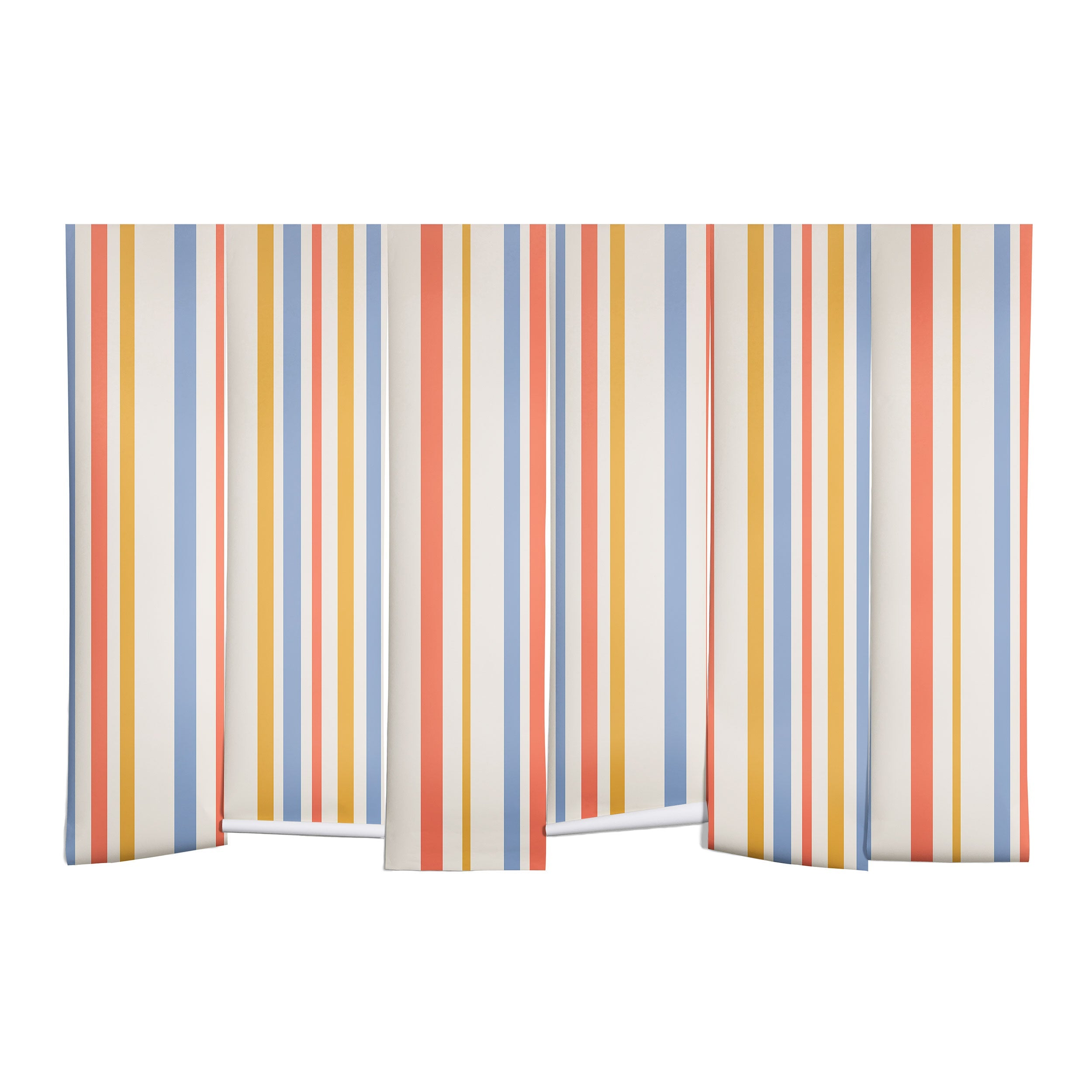 Colour Poems Classic Retro Stripes III Wall Mural