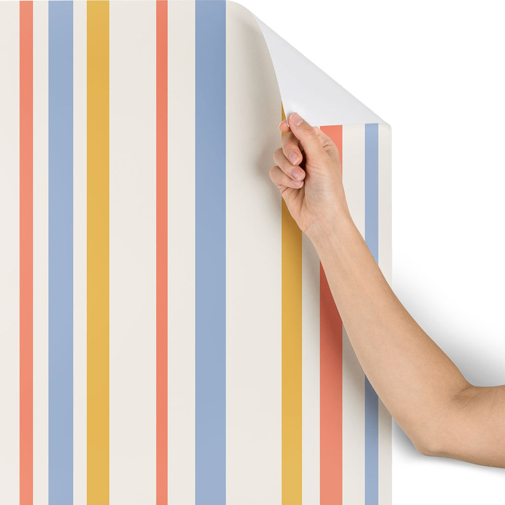 Colour Poems Classic Retro Stripes III Wallpaper