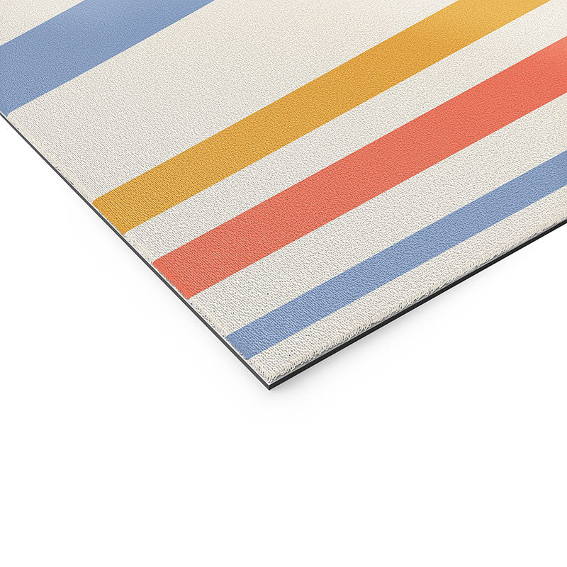 Colour Poems Classic Retro Stripes III Welcome Mat
