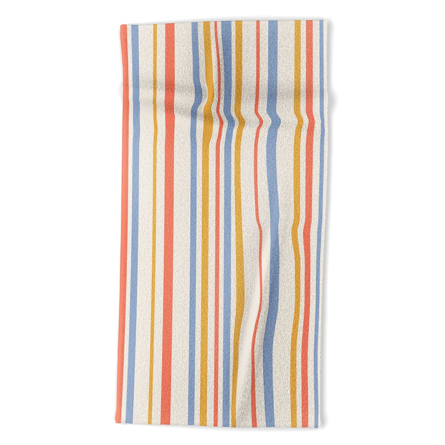 Colour Poems Classic Retro Stripes III Beach Towel