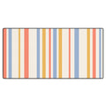 Colour Poems Classic Retro Stripes III Desk Mat