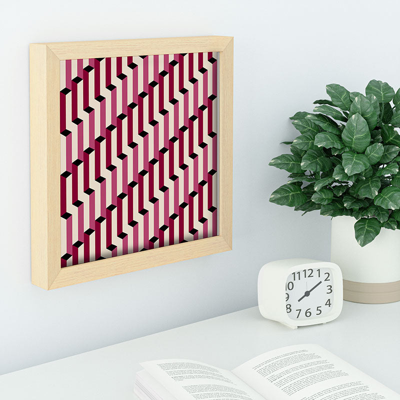 Colour Poems Columns Pattern I Recessed Framing Square
