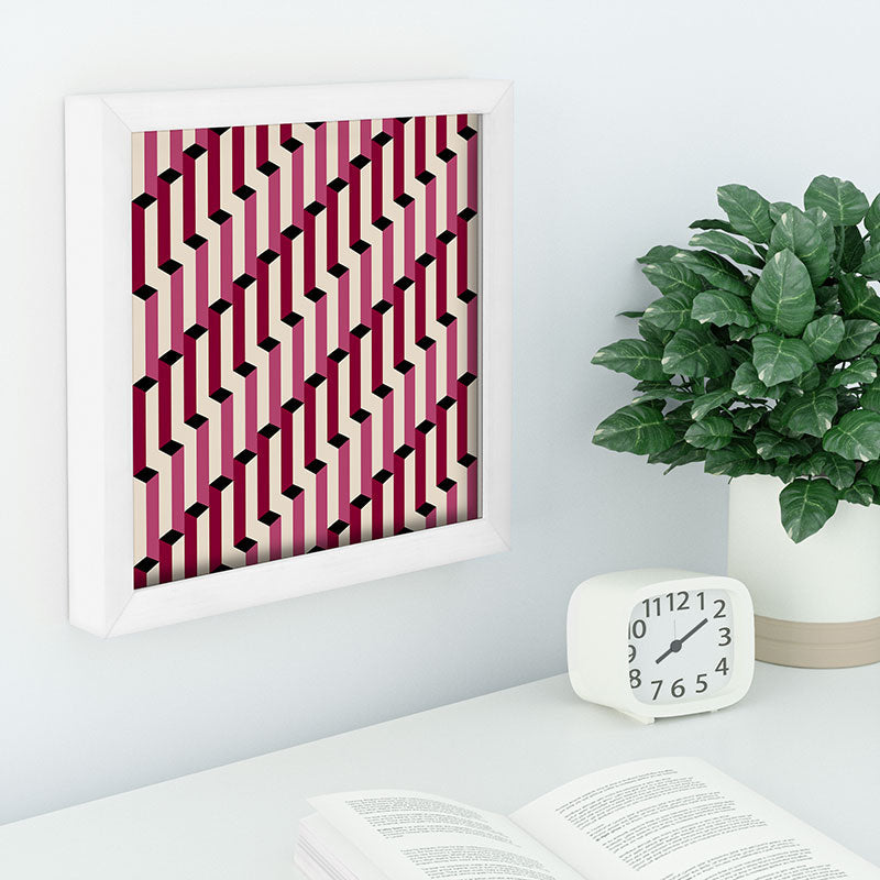 Colour Poems Columns Pattern I Recessed Framing Square