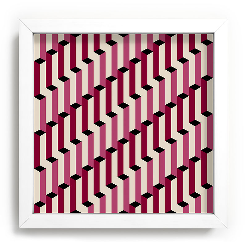Colour Poems Columns Pattern I Recessed Framing Square
