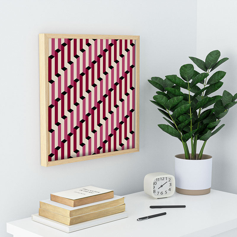 Colour Poems Columns Pattern I Recessed Framing Square