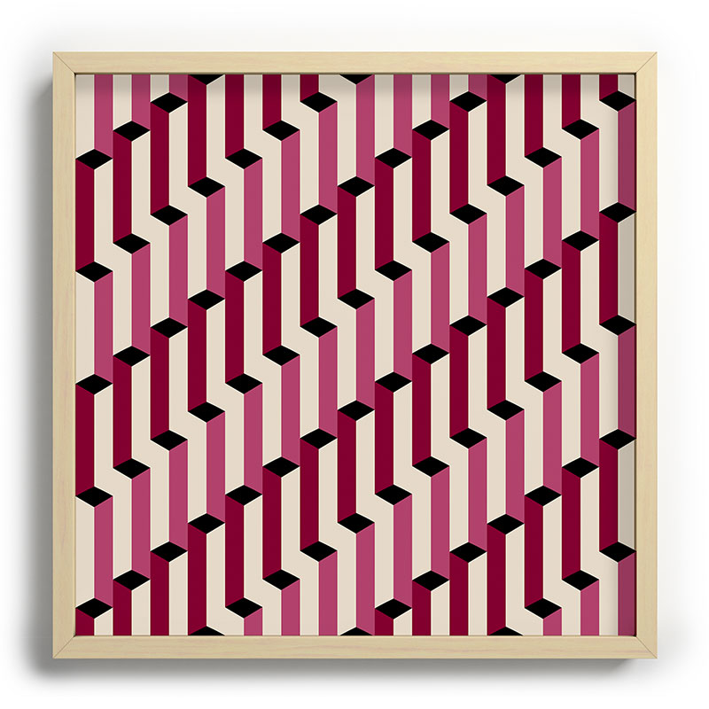 Colour Poems Columns Pattern I Recessed Framing Square