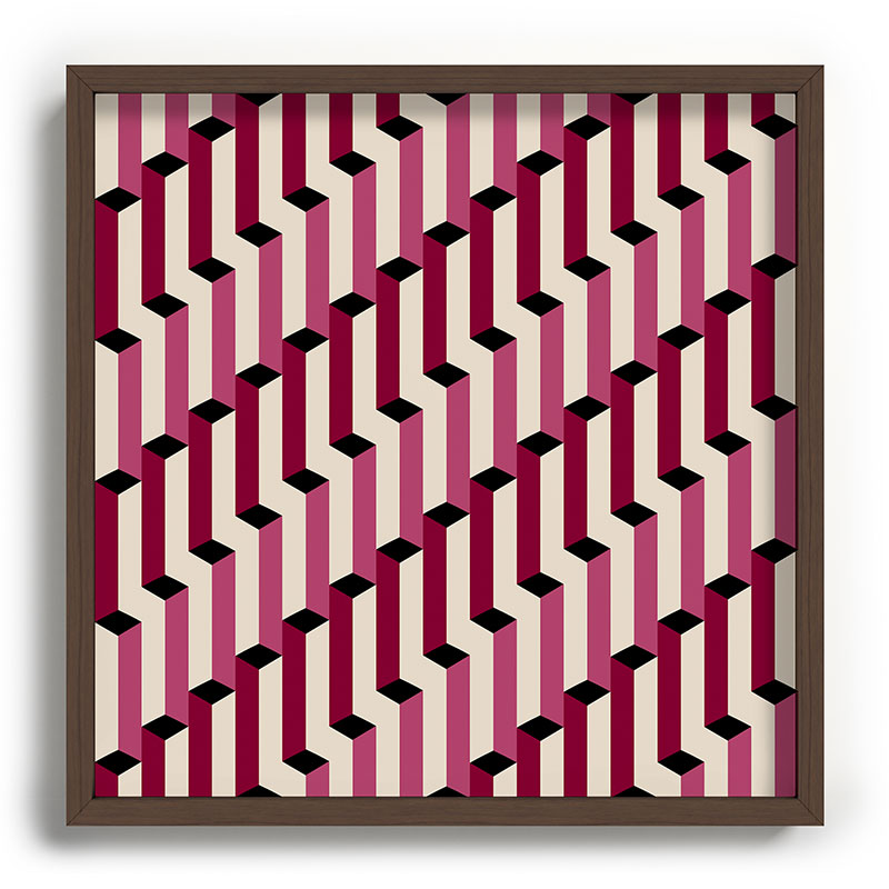 Colour Poems Columns Pattern I Recessed Framing Square
