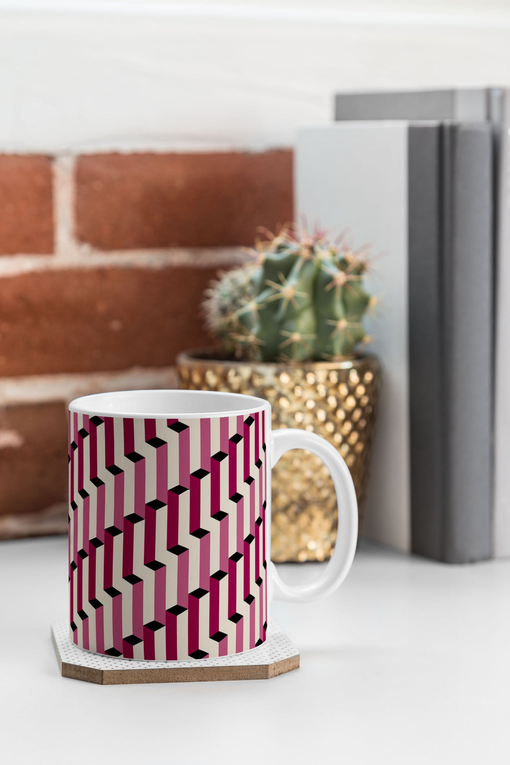 Colour Poems Columns Pattern I Coffee Mug