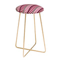 Colour Poems Columns Pattern I Counter Stool