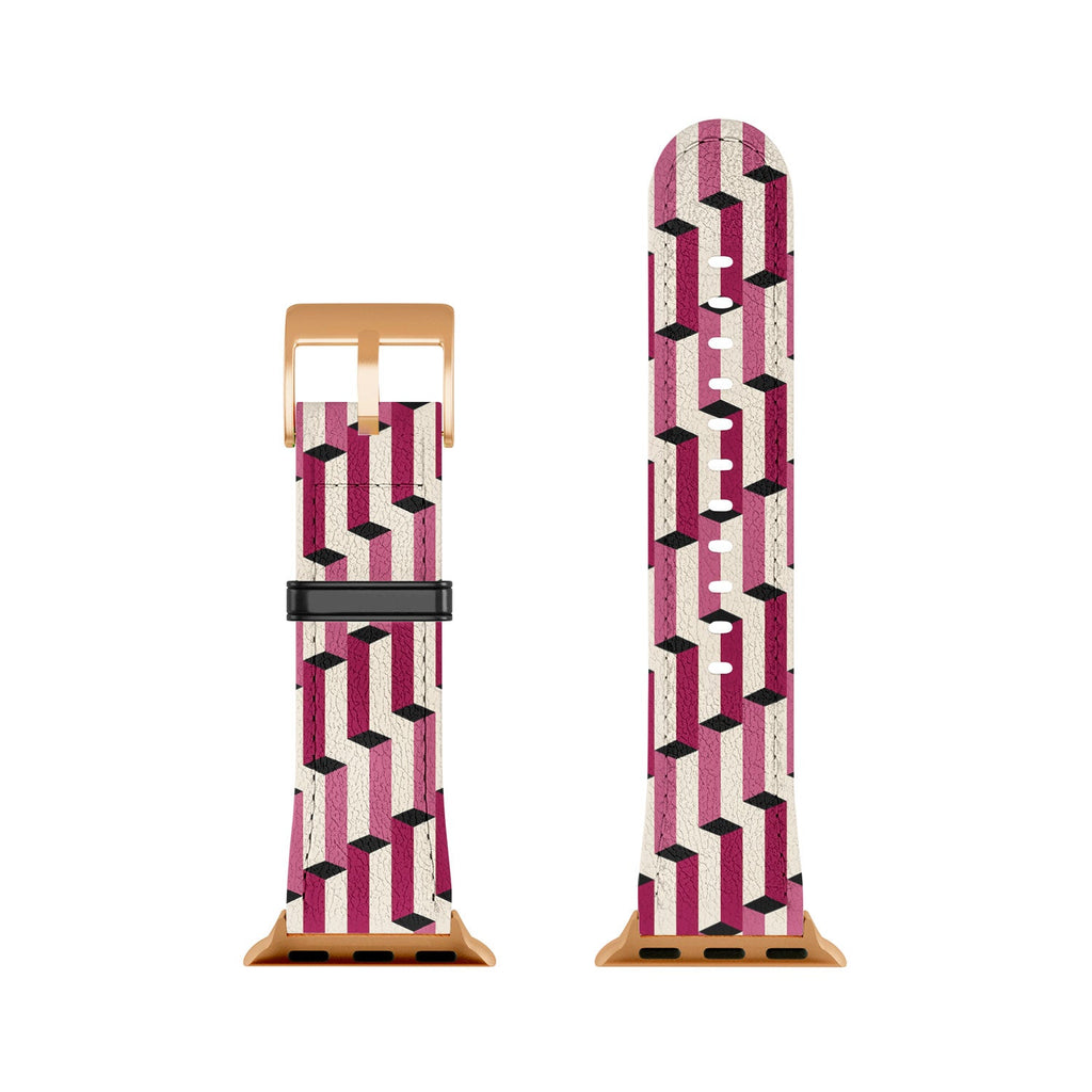 Colour Poems Columns Pattern I Apple Watch Band