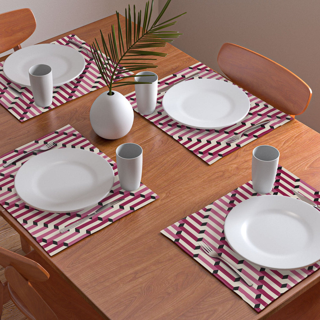 Colour Poems Columns Pattern I Placemat